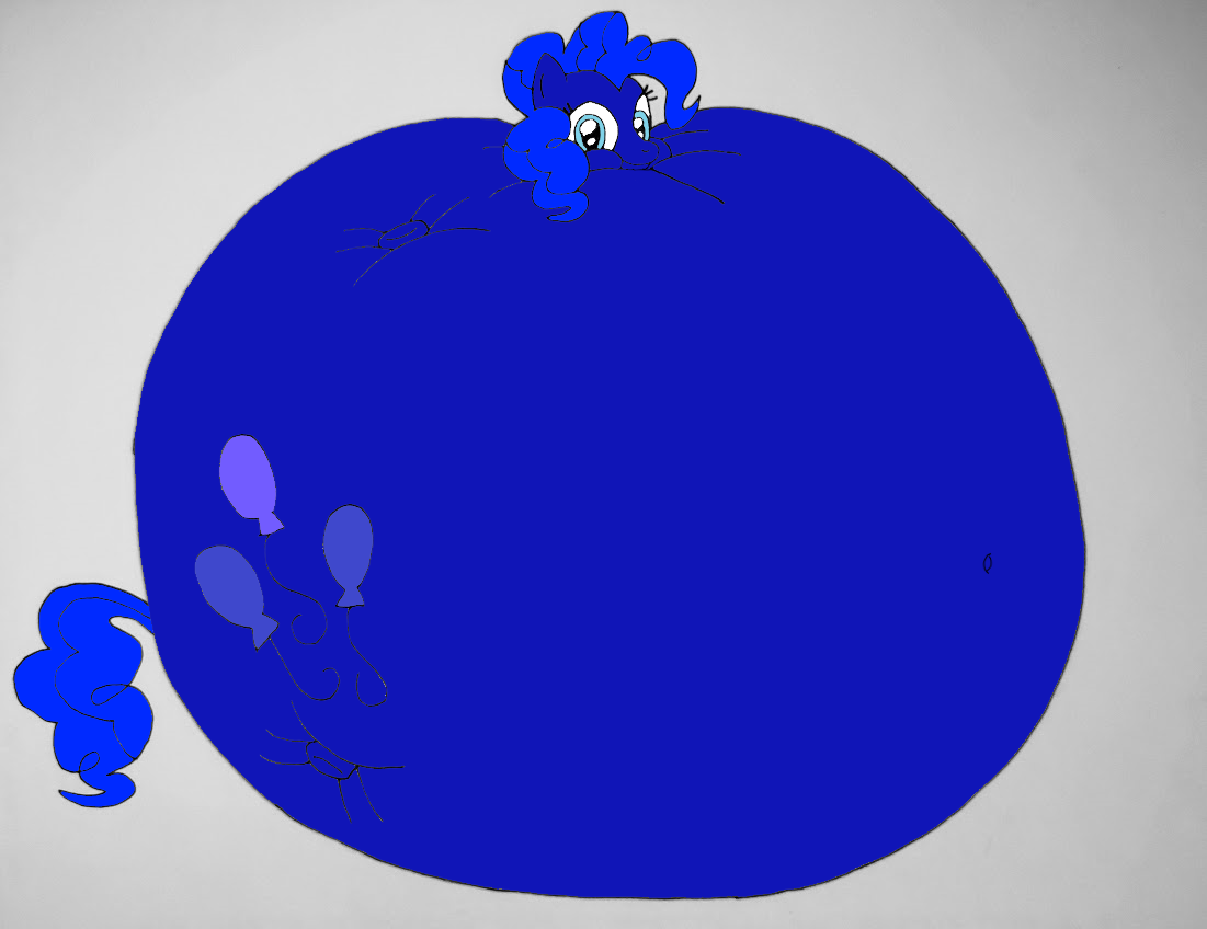 Pinkie Pie Blueberry Inflation by MJLegacy on DeviantArt