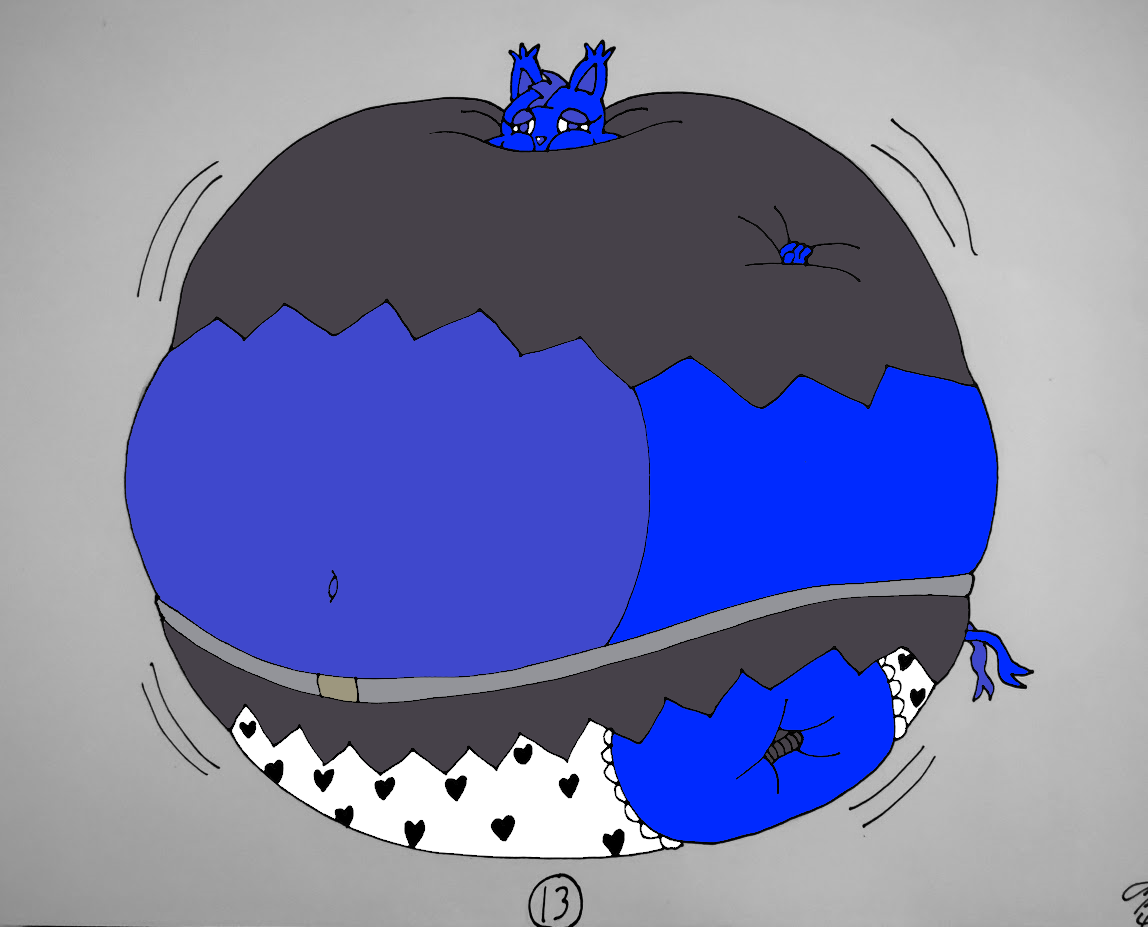 Blueberry Inflation Explosion Maaya's Blueberry Inflation Part 13 (End) by MJLegacy on DeviantArt