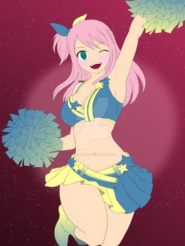 The WonderColt Cheerleader Fluttershy