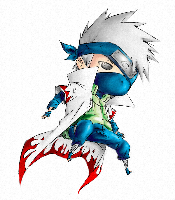 Chibi Kakashi  Hokage