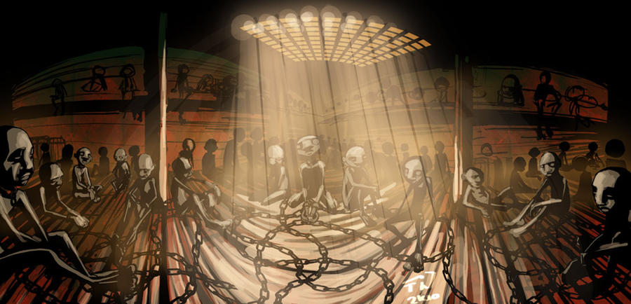 Interior Of A Slave Ship By Federiconovelo On Deviantart