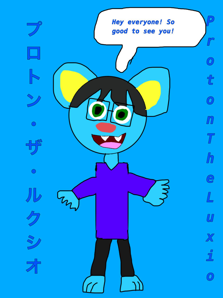 Protron Drawing My Drawing Of Proton (Updated) by AidenTheGreenDewott on DeviantArt