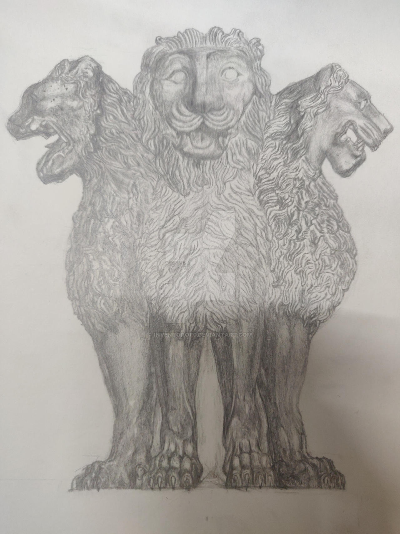 Lion Capital, Ashokan Pillar at Sarnath by InventorOf0 on DeviantArt