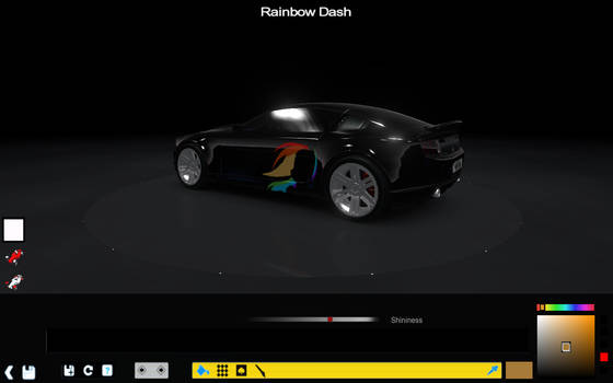 Rainbow Dash Trackmania2 Skin