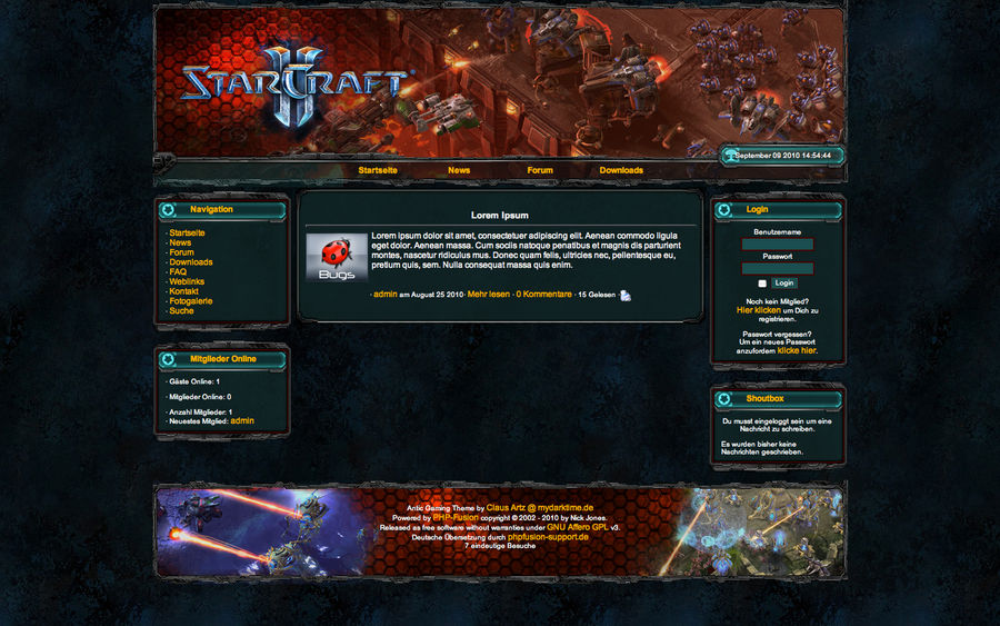 Starcraft 2 Template By Mydarktime On DeviantArt