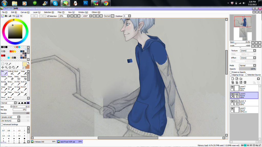 Jack Frost WIP