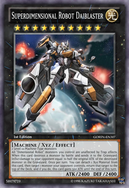 Superdimensional Robot Daiblaster by gorinkton on DeviantArt