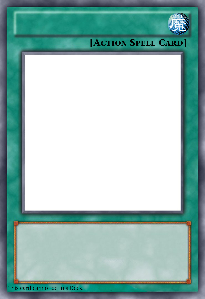 yugioh spell card template Yu Gi Oh Green JP YGO Series Devamped Blanks,