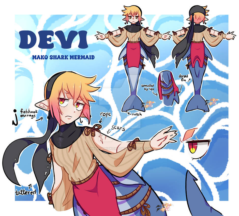 Deviantart Devi Devi redesign by milk-whiskers on DeviantArt
