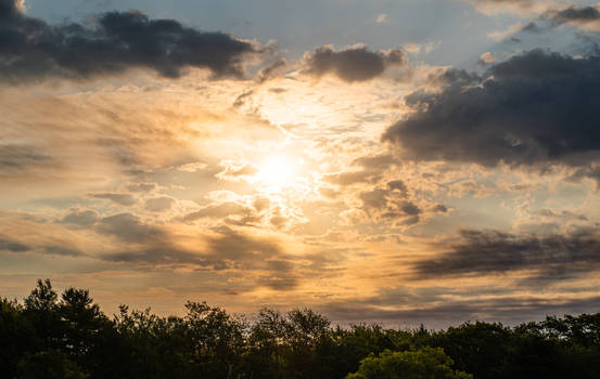 Sunrise over Maine