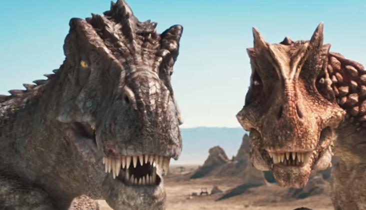T-rex And Allosaurus by kongzillarex619 on DeviantArt