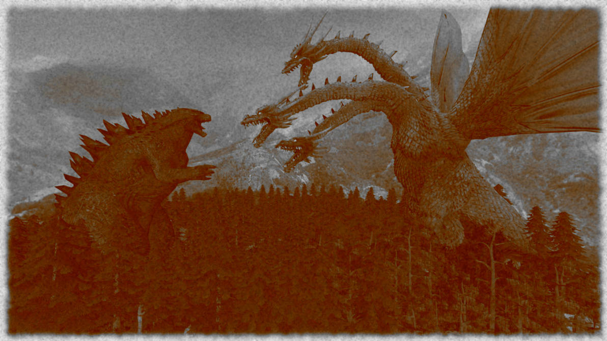Godzilla Vs Rival Ancient Battle: Godzilla vs King Ghidorah by kongzillarex619 on DeviantArt