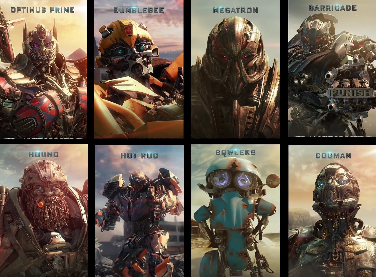Transforms Characters Transformers 5 Characters