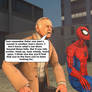 Stan Lee giving Spider-Man advice