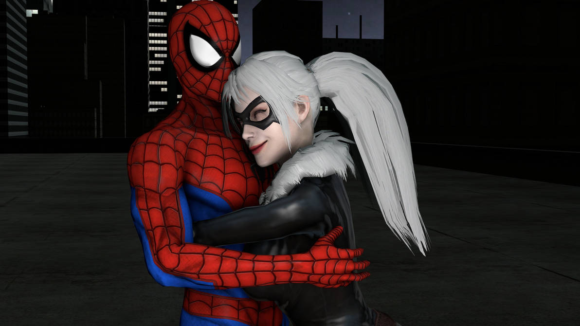 Hug Spider Man Blackcat wants to hug Spider-Man by kongzillarex619 on DeviantArt