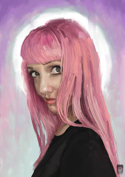 Lyz Brickley Painted on Corel painter