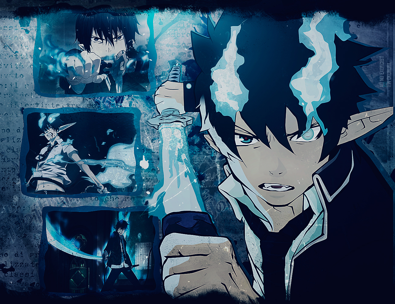 Ao No Exorcist Wallpaper By Diana Usumaki On Deviantart