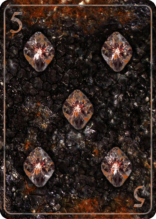 Corrupted 5 of Diamonds by MystiqueDragon on DeviantArt