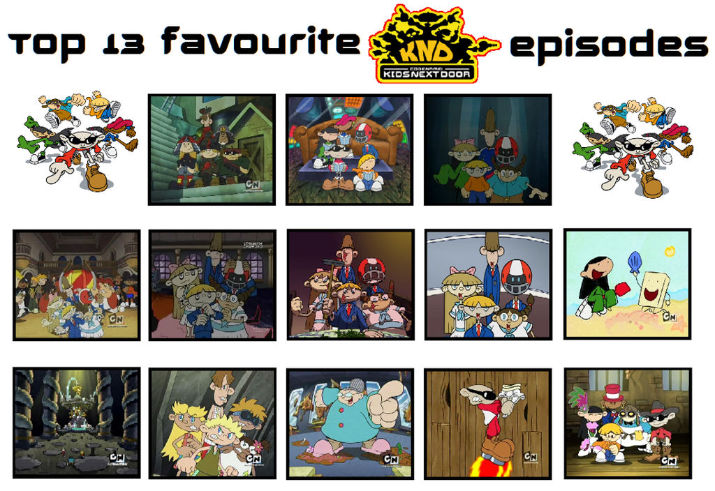 Top 13 Favorite Codename Knd Episodes By Surviorlaura On Deviantart
