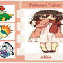 Abbie's Johto Trainer Card