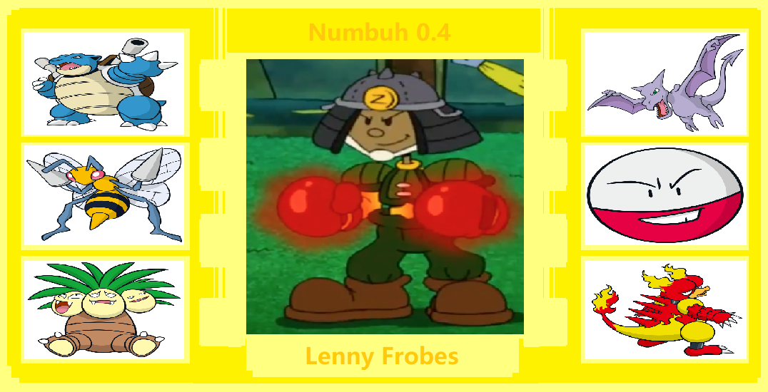 Lenny's Kanto Trainer Card