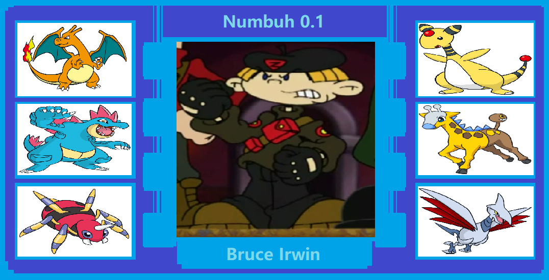 Bruce's Johto Trainer Card