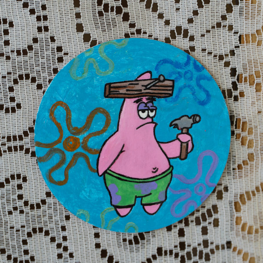 Pi Patrick Patrick Star Coaster by BereArts on DeviantArt