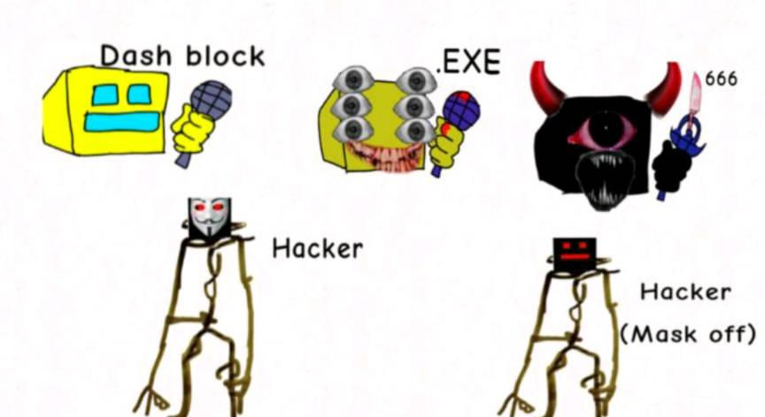 666.exe Geometry Dash Creepypasta Fnf by Examan9 on DeviantArt