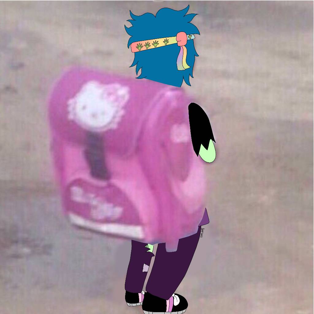 Back Handed Rizz Backpack Rizz (Meme Redraw) by Samlssms on DeviantArt