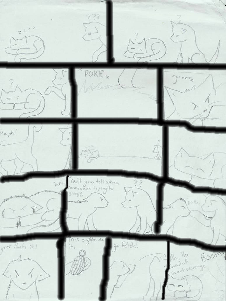 cat vs. dog by thespirtkirara on DeviantArt