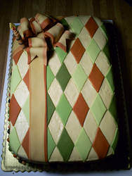 retro sheet cake