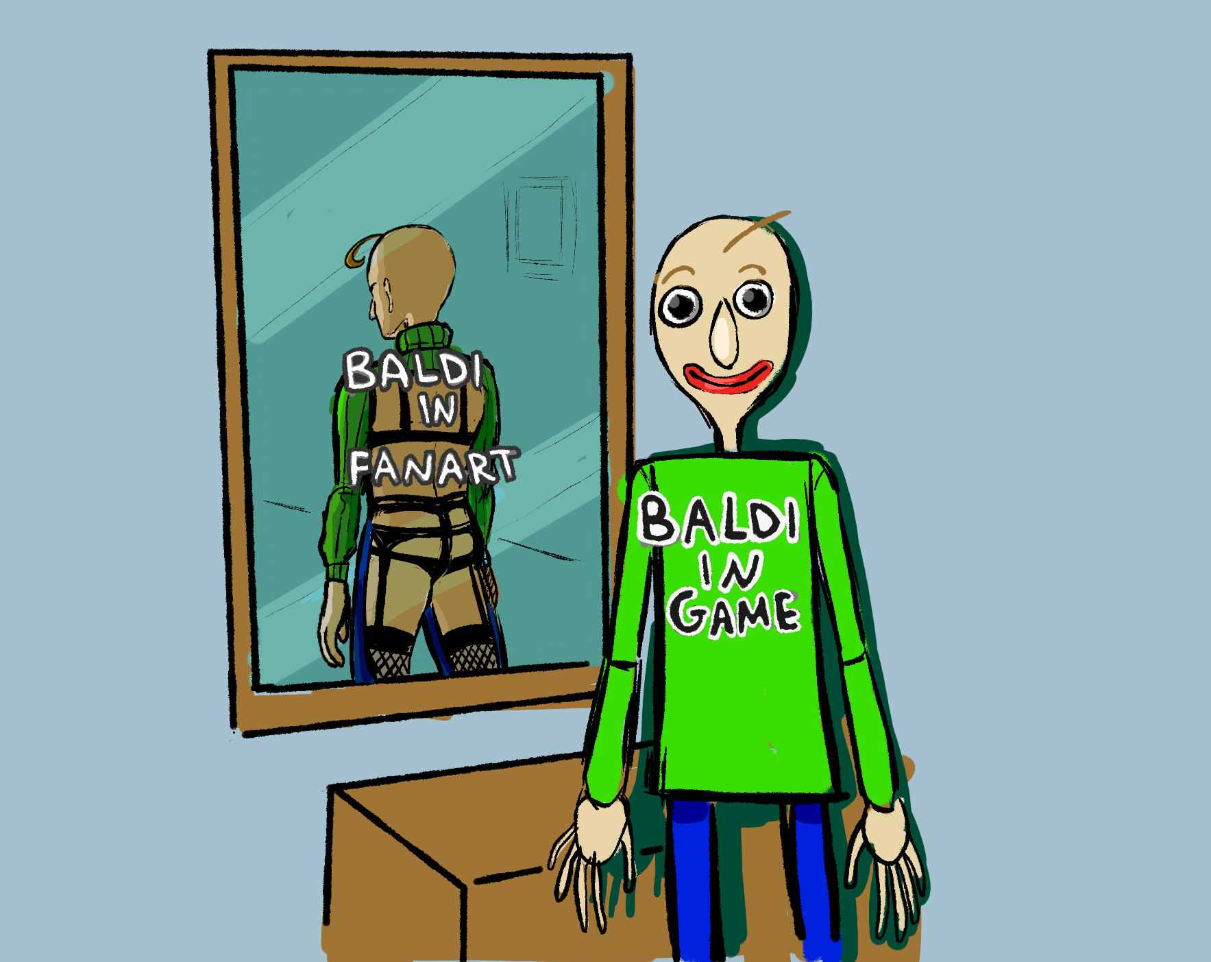 Baldi's basics in Education and Learning by YueJo on DeviantArt