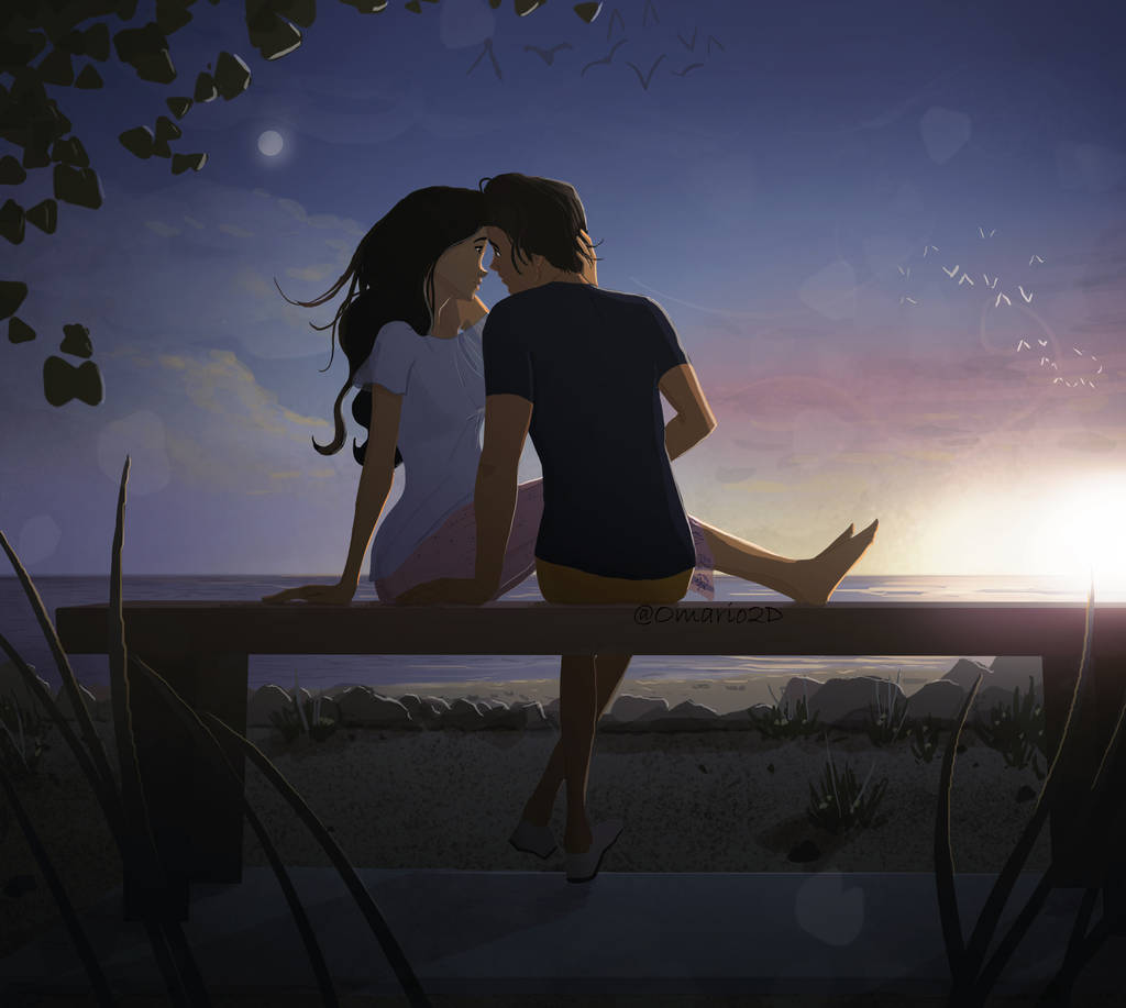 (54) Evenings By the beach. by Omario2d