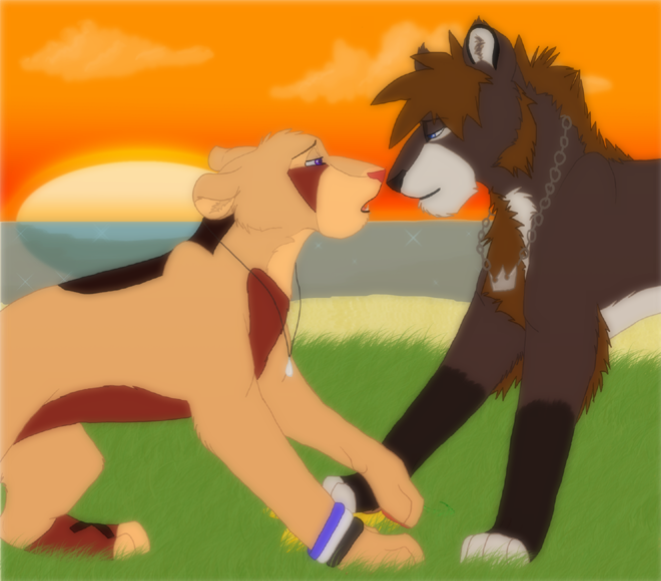 Sora And Kairi Lions By Ruala X On Deviantart Sora And Kairi Lions By Ruala X On Deviantart