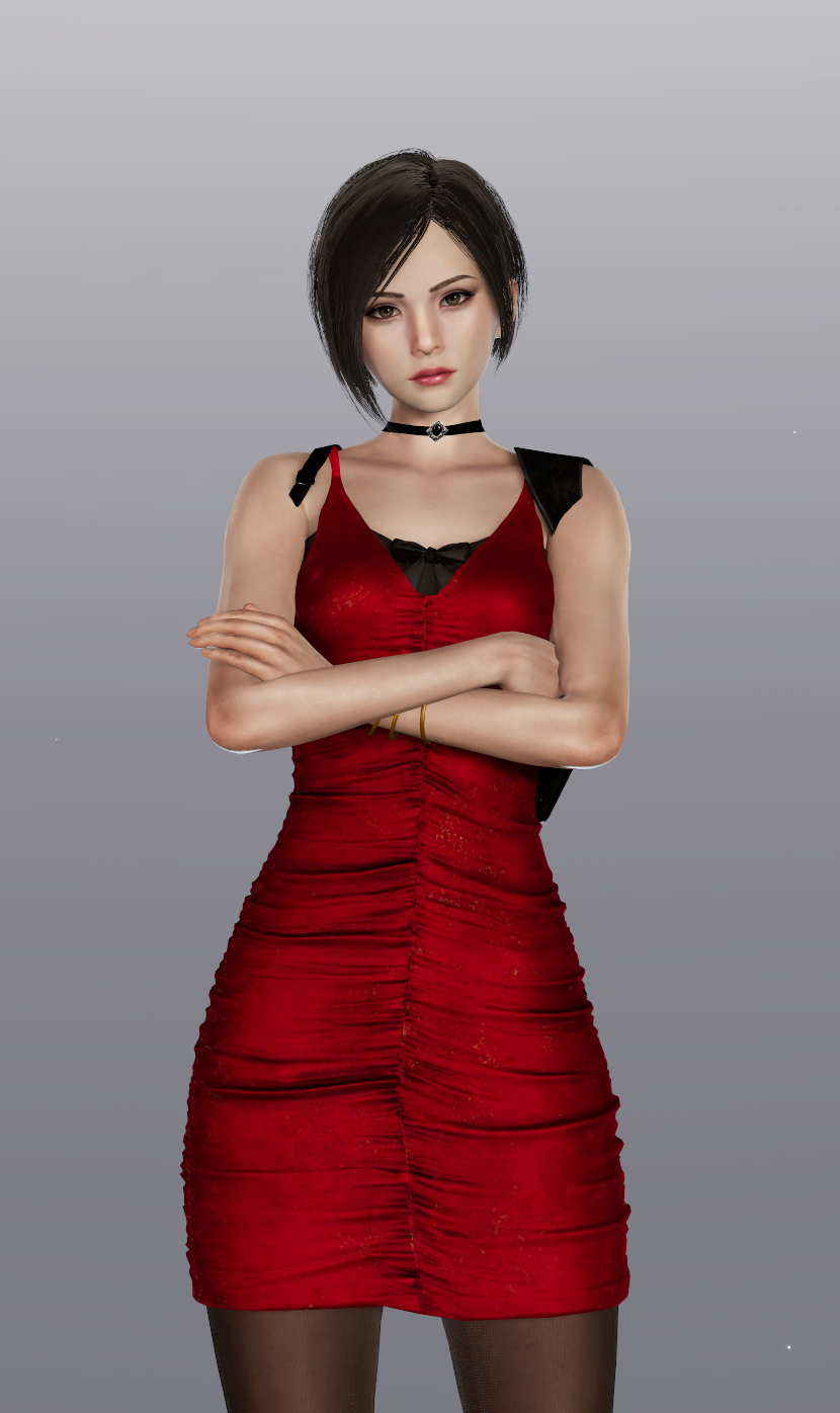 Ada Wong(RE2 Dress) Resident Evil 4 UHD by xKamillox on DeviantArt