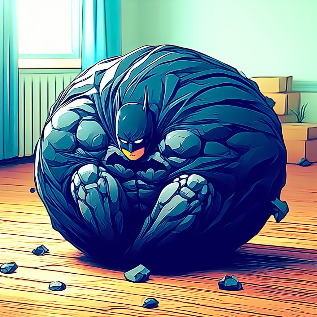 Mesh Inflation Batman Ball Batman 5 by Herotoonsevans on DeviantArt