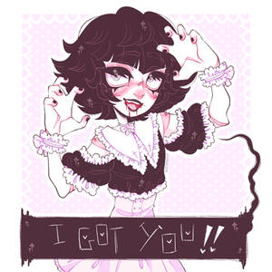 I CAUGHT YOU MUAHAHAHAH (oc by YillowMimez)