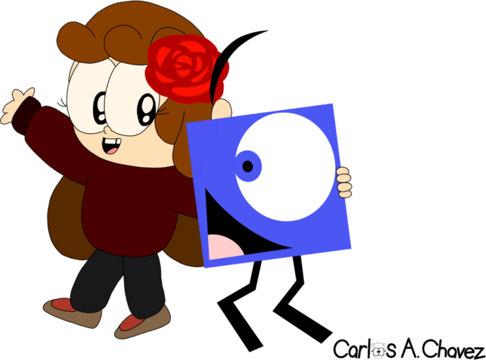 A Geoquad And Rose Crossover! by CCTArt on DeviantArt