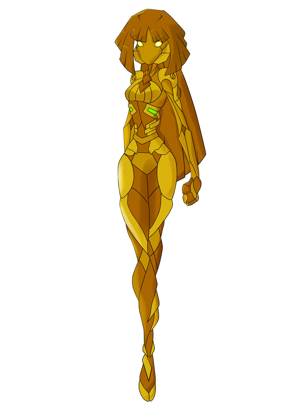 Android Oc golden android oc by nekro66 on DeviantArt