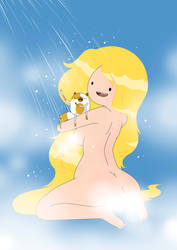adventure time - Shower time!!!