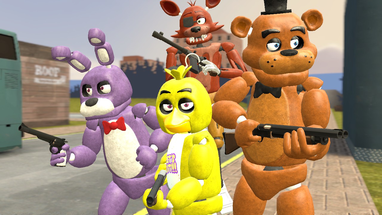 Realistic Toy Freddy and the gang- by Theyseemerollan on DeviantArt