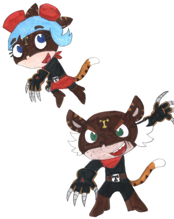 El Tigre and La Tigressa by CardcaptorKatara on DeviantArt
