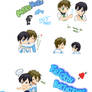 MakoHaru doodles