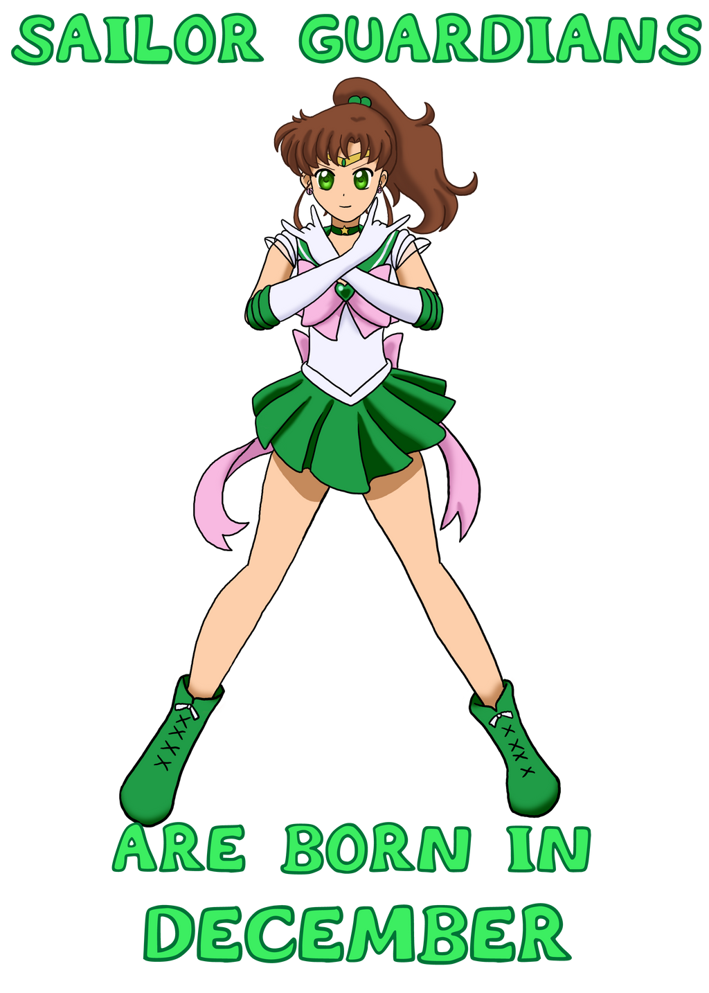 Sailor Jupiter Birthday Design