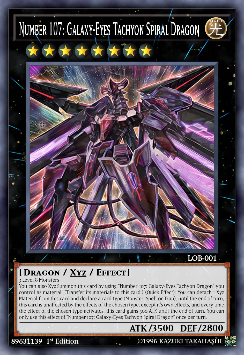 Number 107: Galaxy-Eyes Tachyon Spiral Dragon by QuickSilverInfinity on DeviantArt Number 107: Galaxy-Eyes Tachyon Spiral Dragon by QuickSilverInfinity on DeviantArt
