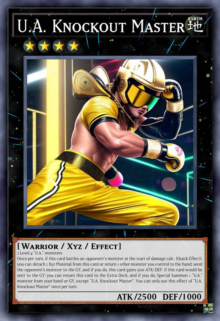 Knockout Master U.A. Knockout Master by QuickSilverInfinity on DeviantArt