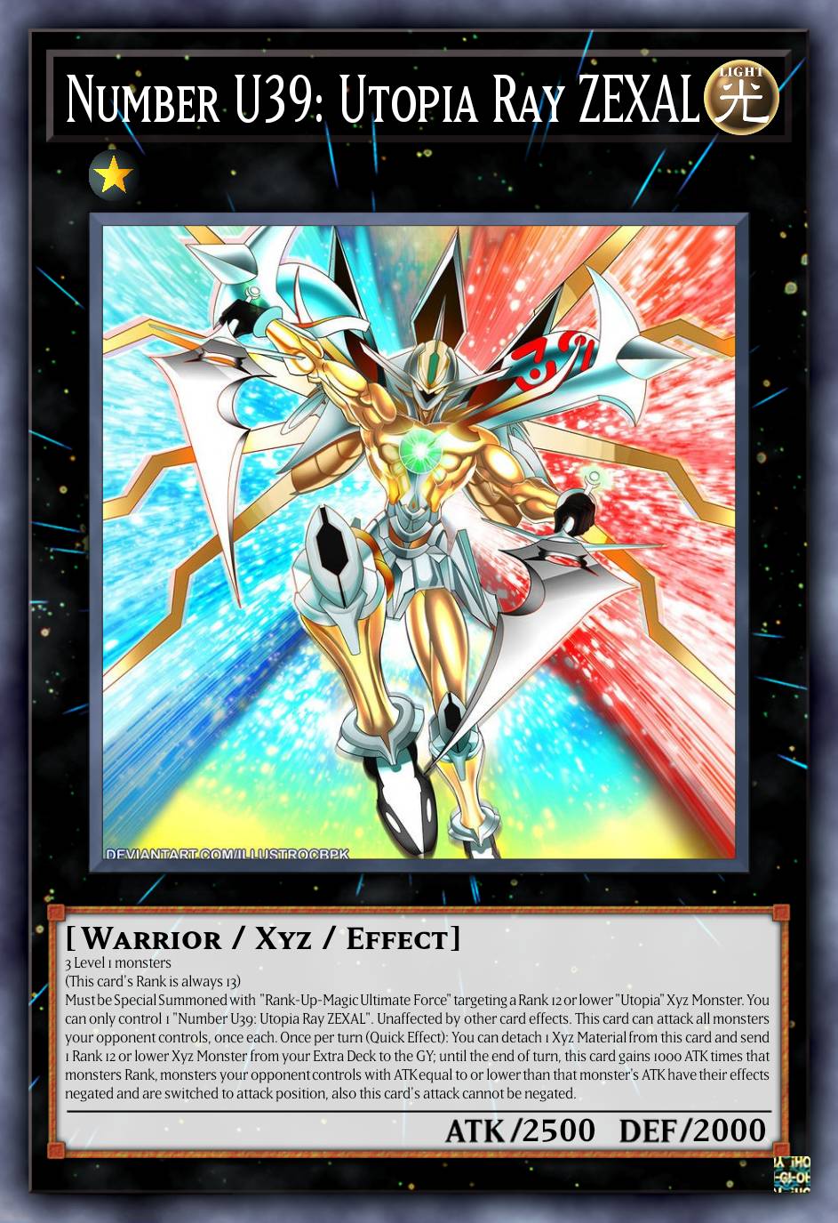 yugioh zexal utopia cards Yuma's new Utopic Future card really represents him well as a "post-canon final boss" monster: Not only does it look like Zexal Morph 3, but its effect of gaining attack per XYZ