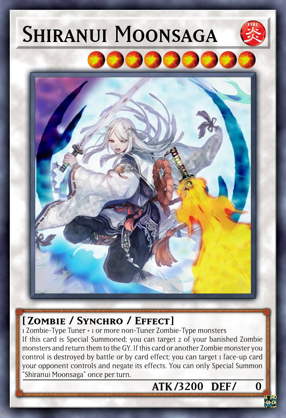 shiranui cards yugioh Complete Custom Deck for Yu-Gi-Oh! Zombie/Effect CoreTCG - Shiranui Style Synthesis