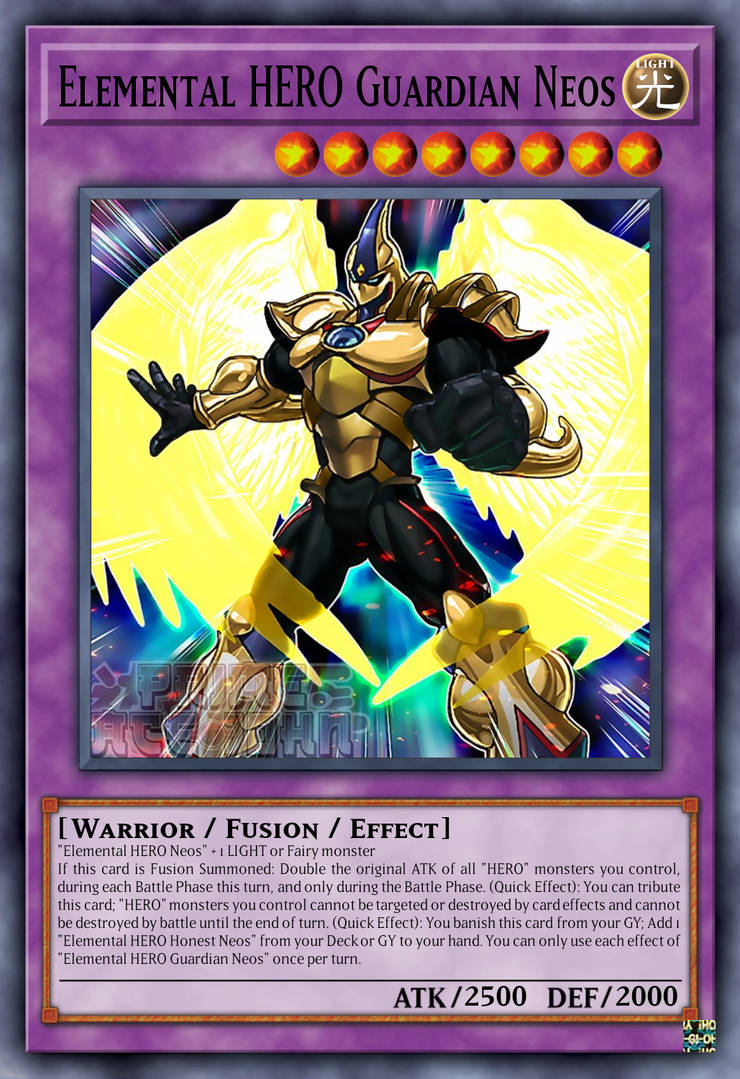 Elemental HERO Guardian Neos by QuickSilverInfinity on DeviantArt