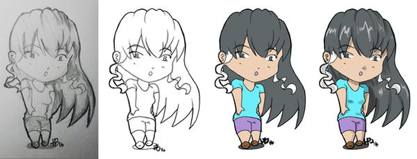 Chibi steps by Hodgepodgepyt10 on DeviantArt